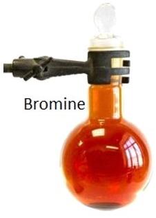 BROMINE, For Dyestuffs, Insecticides, CAS No. : 7726-95-6