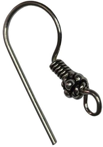 Sterling Silver Earring Wires With Spacer