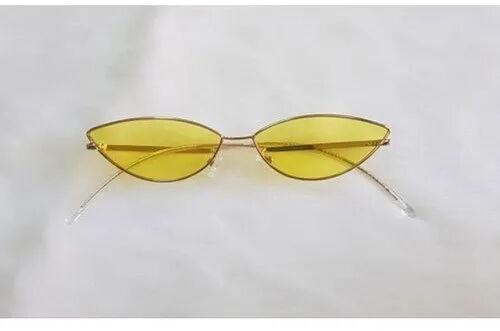 Oval Sunglass, Frame Color : Brown, Gender : Female