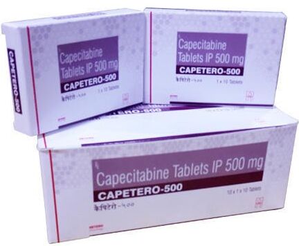 Capecitabine Tablet, Brand Name : Capetero