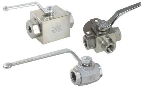 Hydraulic High Pressure Ball Valve, For Industrial