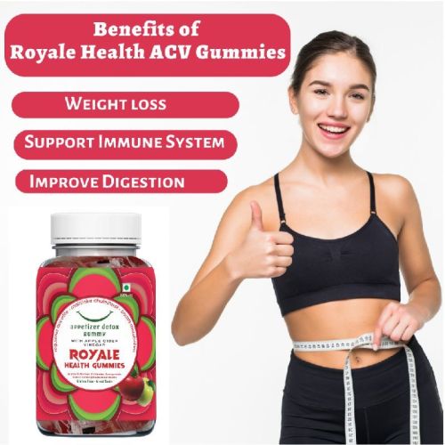 Soft Royale Health ACV Gummies, Feature : Delicious, Easy To Digest, Good Flavor, Good In Sweet, Hygienically Packed