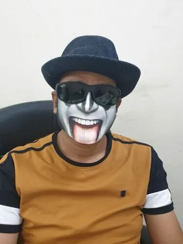 Lycra Funny Face Mask