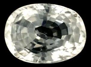 White Zircon Stone