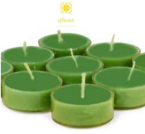 Round Tea Light Candle, Color : Multi Color
