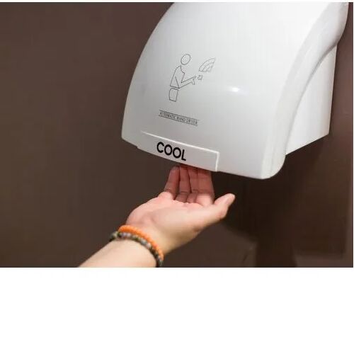 Plastic Hand Dryer, Color : White