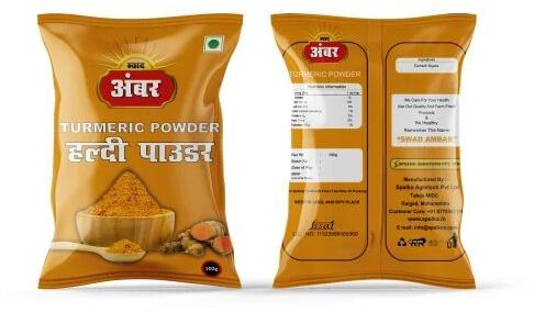 SWAD AMBAR Turmeric Masala Powder, Packaging Type : Packets
