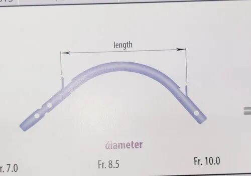 PVC Biliary Stent, Color : Violet