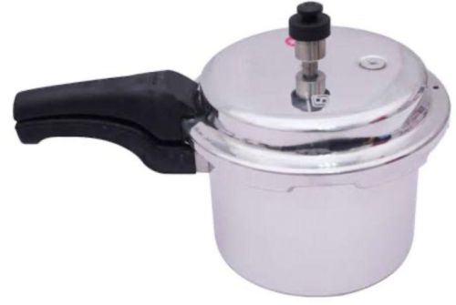 Aluminium Non Stick Pressure Cooker, Shape : Round