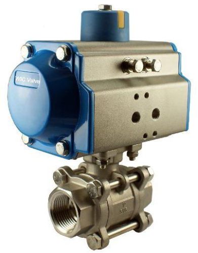 Upto 10 Bar Pneumatic Actuator Operated Ball Valves