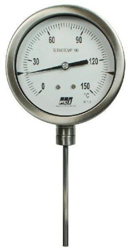 Mild Steel Temperature Gauges, Connection : Back Connection,  Bottom Connection