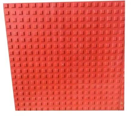 Square Red Flooring Cement Tiles, Size : Large (12 Inch X 12 Inch)