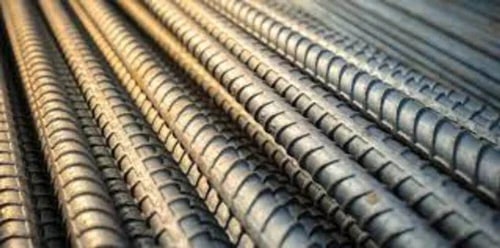 Grey Round Mild Steel HQR TMT Bars, For Construction, Certification : ISI Certified
