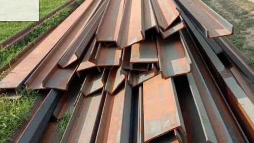 Rectangle Polished Mild Steel Construction Channels, For Constructional, Size : Standard