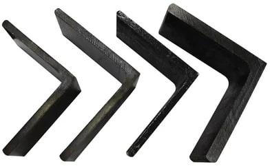 Black Mild Steel Hot Rolled Angles, For Construction, Certification : ISI Certified