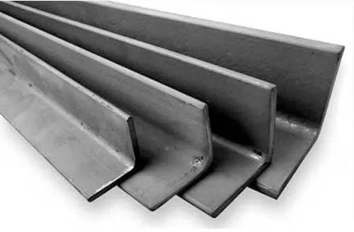 Black Polished Mild Steel L Angles, For Construction, Certification : ISI Certified