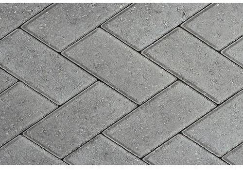 Plain Concrete Rectangular Paver Blocks, For Flooring, Size : 10 Inch