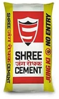 Grey Powder Shree Cement, For Construction Use, Packaging Type : Plastic Bag