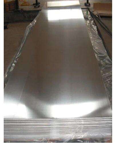 Square Aluminium Aluminum Sheets, Color : Silver