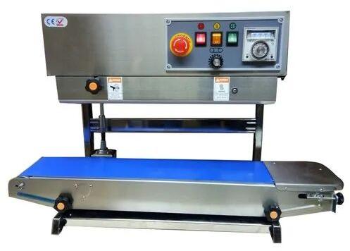 SS Band Sealing Machine, Capacity : 1000 Pouches Per Hour
