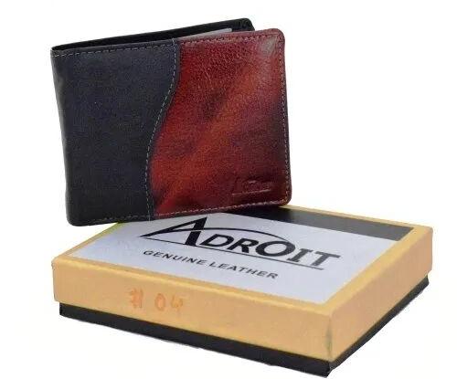 Men Leather Wallet, Color : Brown