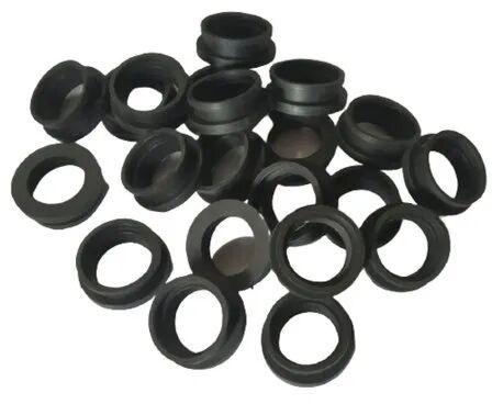 Rubber Grommet, Color : Black