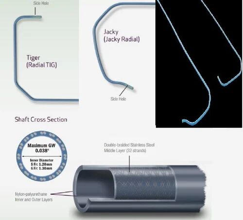 Angiographic Terumo Tiger Catheter