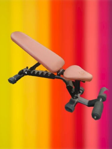 Manual Adjustable Bench, Color : Black