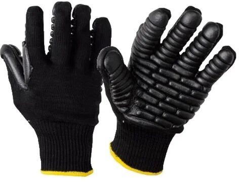 Anti Vibration Hand Gloves, For Machine Operation