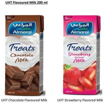 UHT Flavoured Milk 200 Ml, Packaging Type : Box