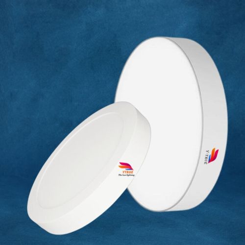 Cool White 8 W Surface Round Panel