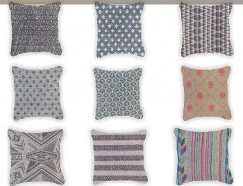 Cotton Handloom Cushion Cover, For Bed, Chairs, Technics : Handmade, Woven