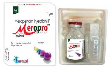 Meropenem Injection, Packaging Type : Vial