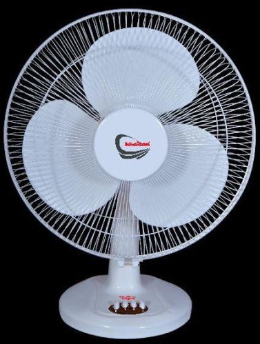 Khaitan MAGMA REGULAR 400 MM, 3 Blade Table Fan , White