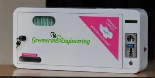 Greenera Engineering Sanitary Napkin Vending Machine, Automatic Grade : Semi-Automatic