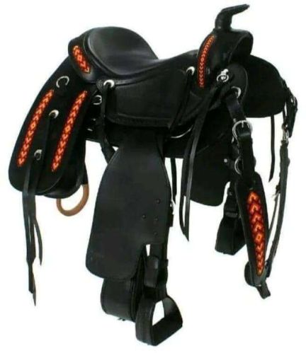 Leather Western Saddle