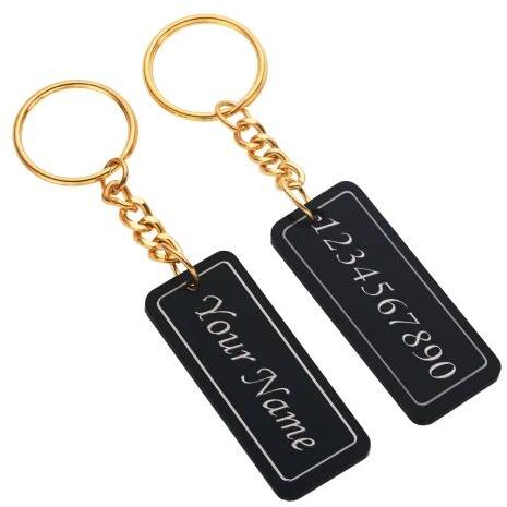 Wekonnect Plastic Printed Acrylic Keychain, Gender : Unisex