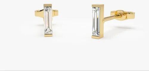 Real Diamond Stud Earrings, Occasion : Daily Wear