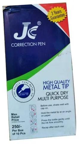 Plastic JC Correction Pen
