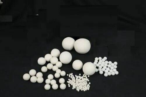 Ceramic Grinding Media Ball, Color : White