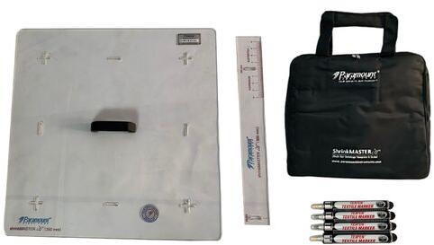 Paramount Manual Fabric Shrinkage Template, Length : 500mm