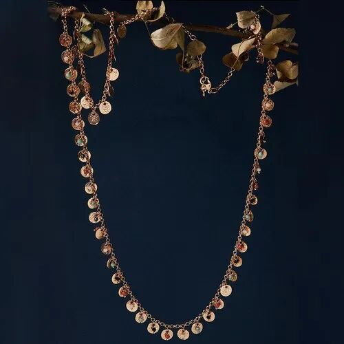 Pannkh Brass Ladies Chain Necklace, Occasion : Party Wear