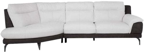 4 Seater Leatherette Sofa, Color : White