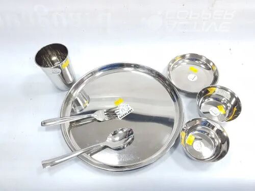 Sahalart Stainless Steel Dinner Set, For Home