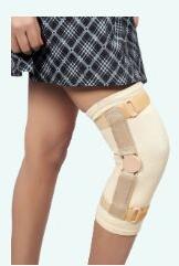 Cotton Knee Support With Hinges