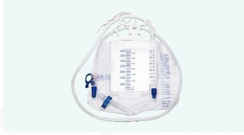 Urine Collecting Bag With Volume Meter Three Chambers System