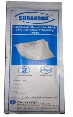 Polypropylene Plastic N95 Mask, Exhalation Type : With Valve