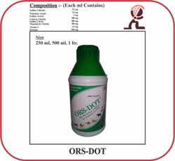 NaCl 5.5 Mg, Pot.Acetate 1 Mg, Na.Acetate 5 Mg Brand-ORS-DOT Feed Supplement.