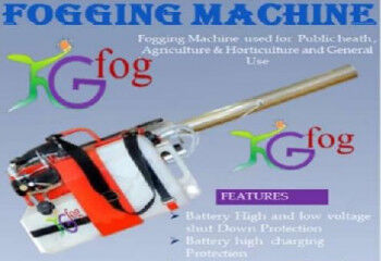 KGfog Manual HDPE Thermal Fogging Machine, For Used Pest Control, Power : 10-15kw