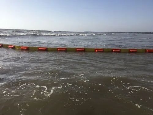 Floating Trash Barrier, Color : Orange, Yellow, Black, Grey, Blue